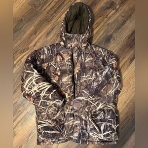 L.L. Bean Advantage Max4 Camo Hunting Coat